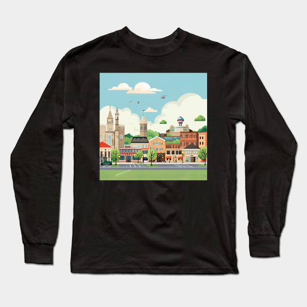 Huntsville Long Sleeve T-Shirt by ComicsFactory